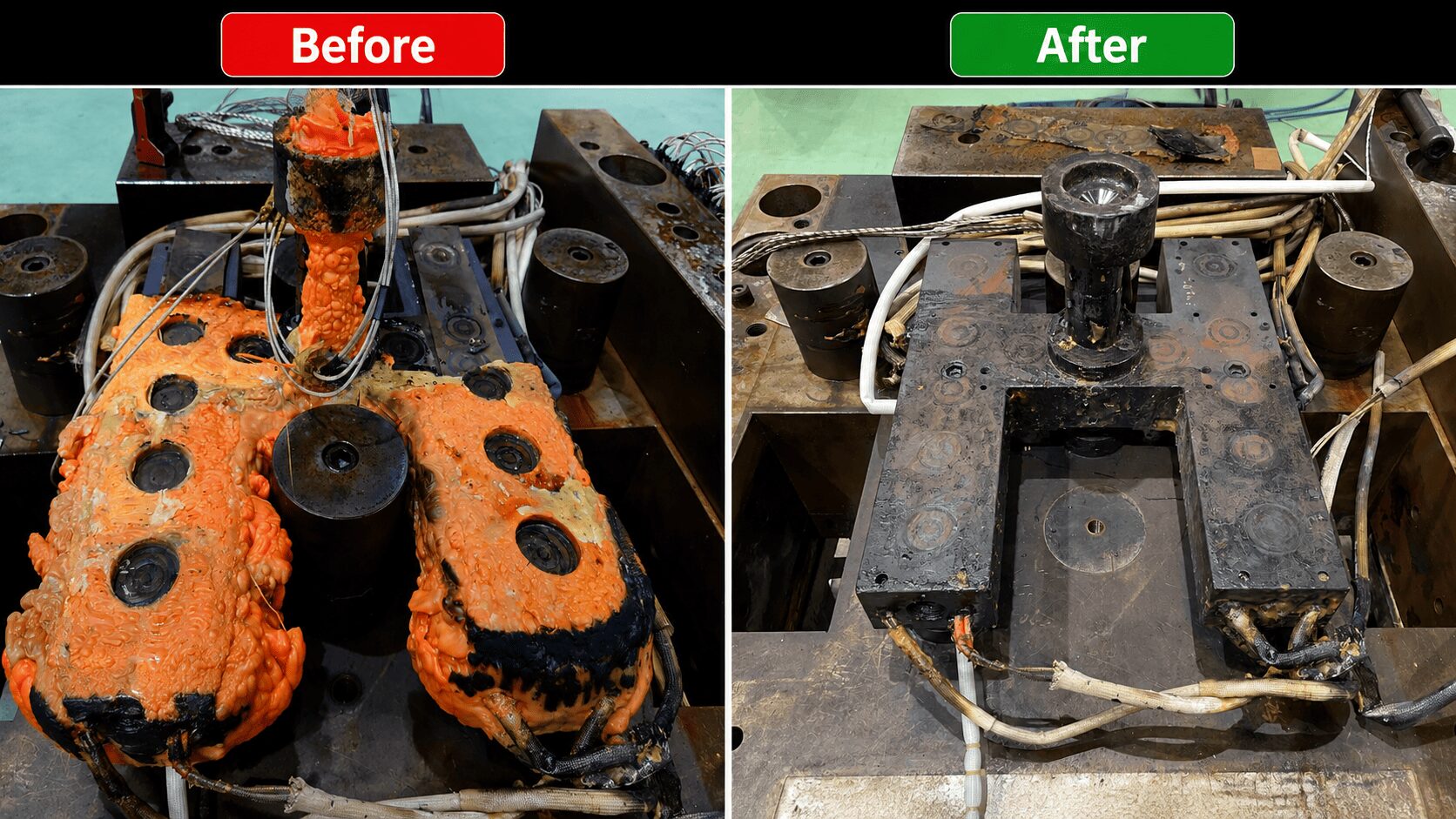 プラスチック射出成形金型の樹脂漏れとは？原因の見分け方と修理の流れを解説 | プラスチック金型メンテセンター.COM